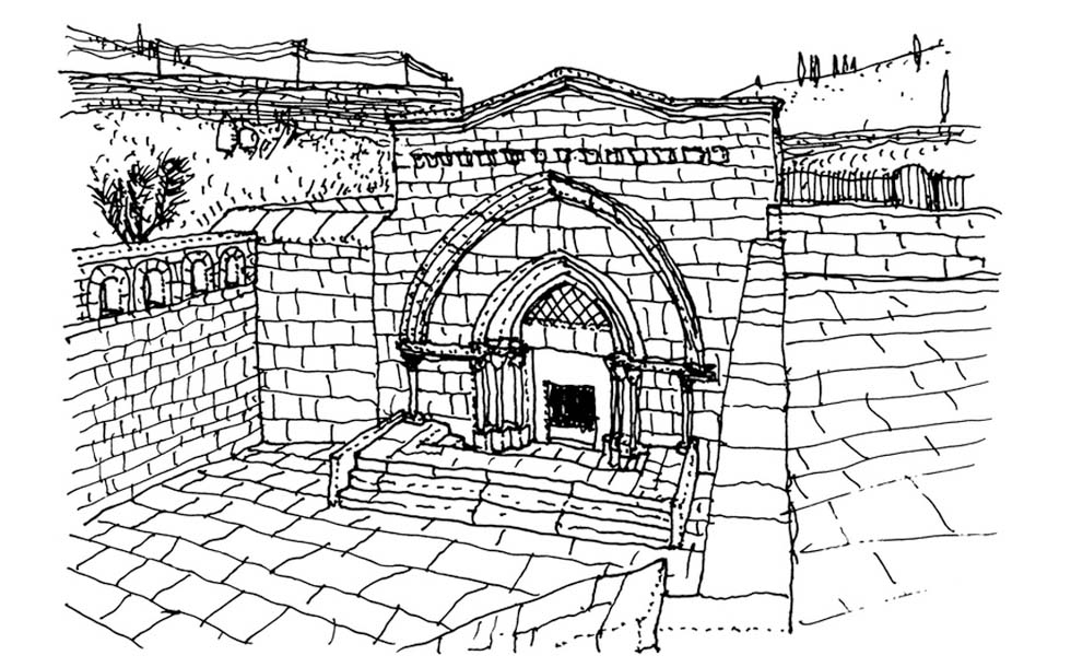 Architectum » » Freehand drawings from Jerusalem